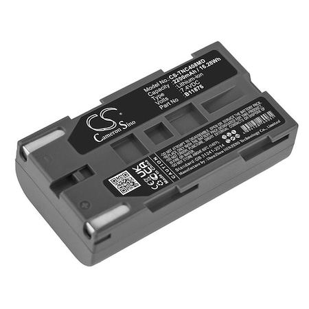 Bsc Preferred TSI Certifier FA Plus Ventilator Certifier Flow Analyzer Plus V Medical Replacement Battery CS-TNC408MD